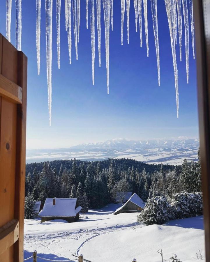Domek W Gorach- Bacowka U Dudka โนวือตาร์ก ภายนอก รูปภาพ