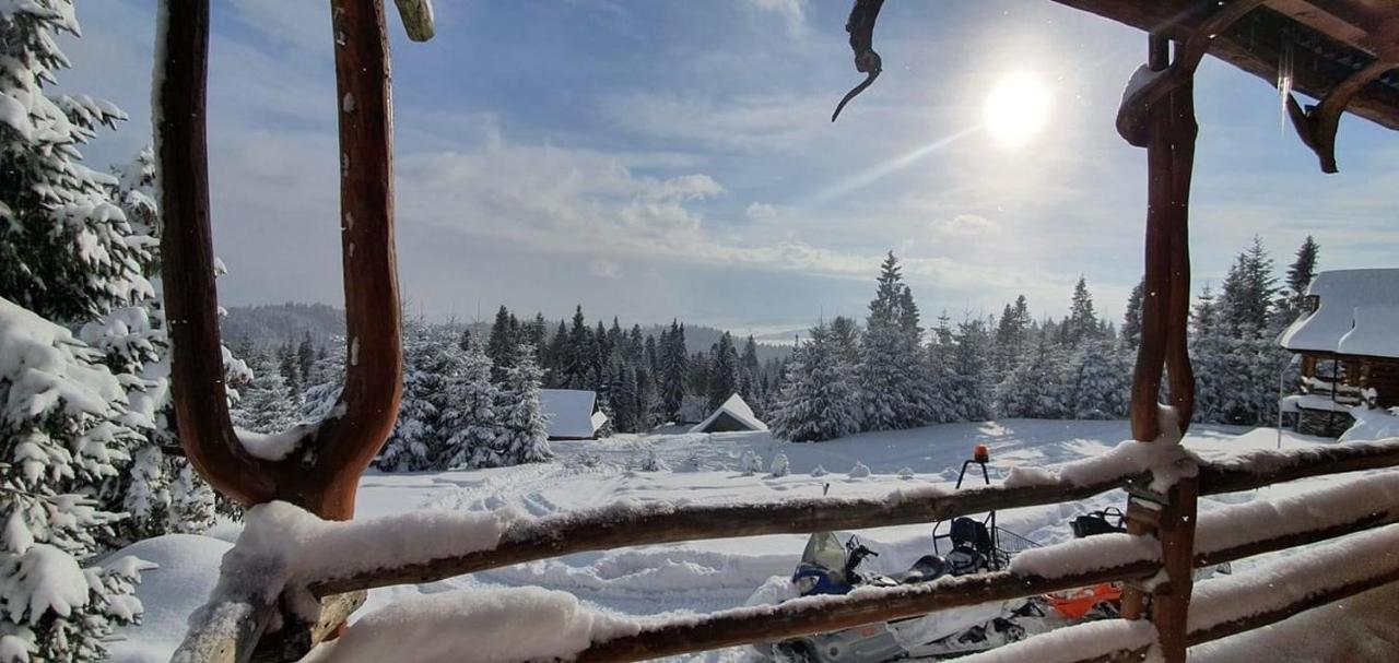 Domek W Gorach- Bacowka U Dudka โนวือตาร์ก ภายนอก รูปภาพ