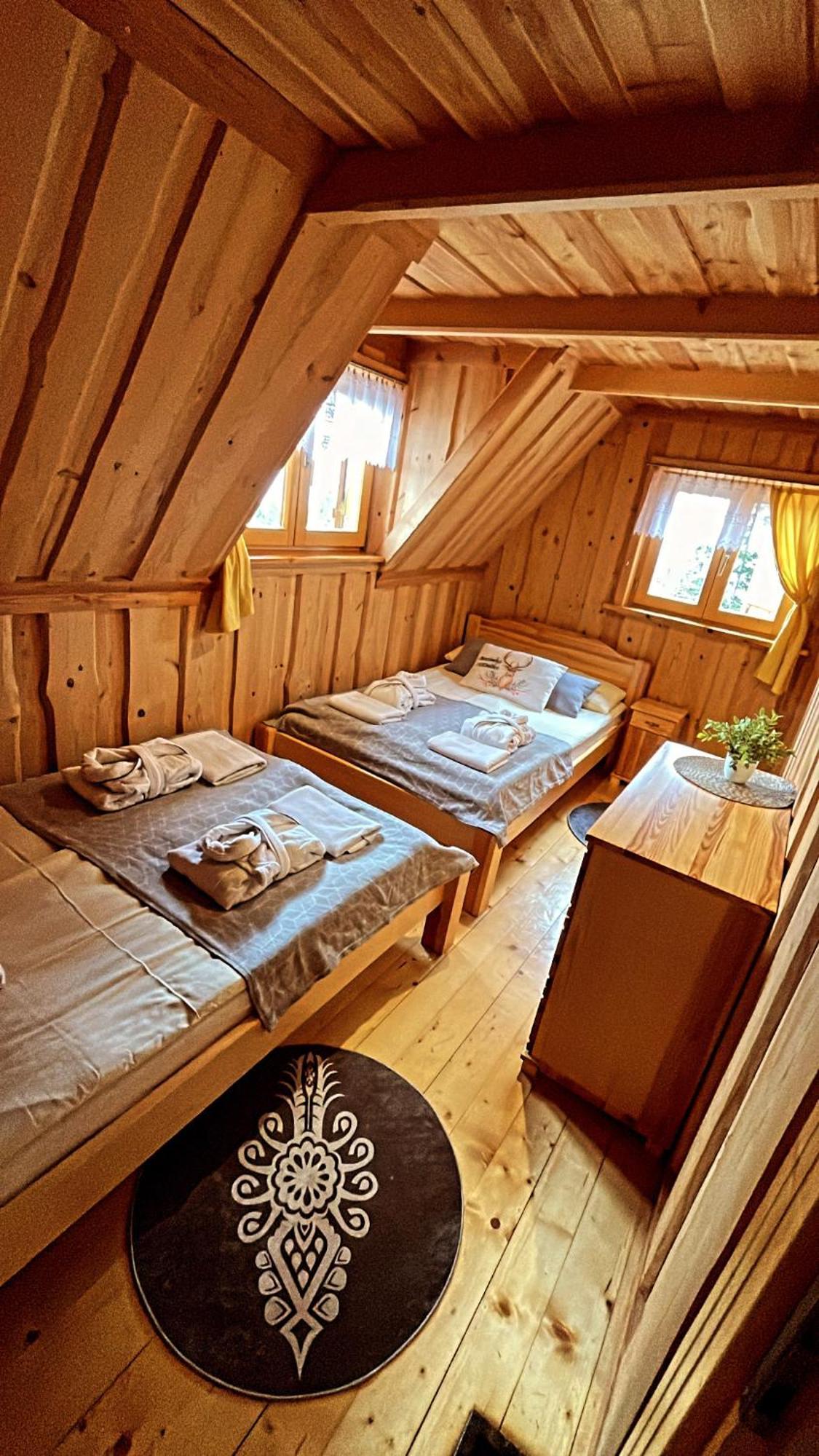 Domek W Gorach- Bacowka U Dudka โนวือตาร์ก ภายนอก รูปภาพ