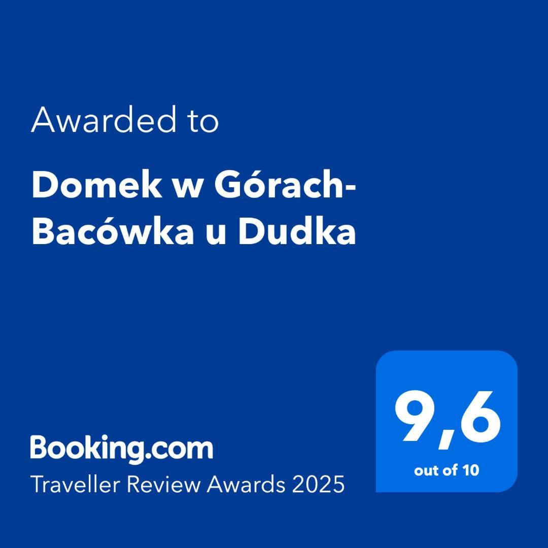 Domek W Gorach- Bacowka U Dudka โนวือตาร์ก ภายนอก รูปภาพ